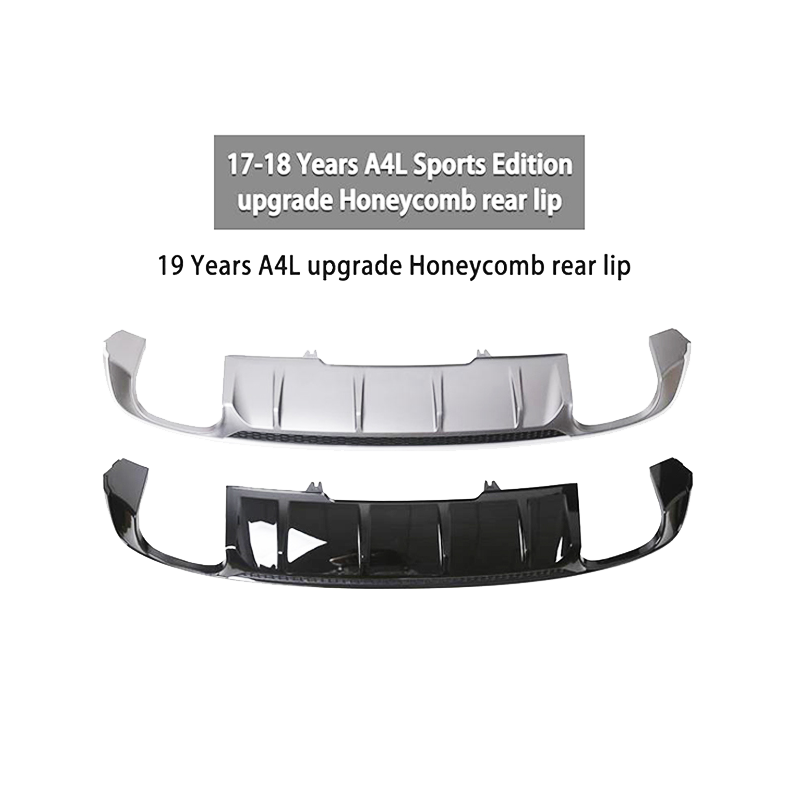 2017-2018 A4L Audi deportes actualizaciónel labio trasero del coche en forma de panal